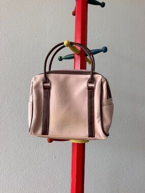 Perry Ellis Purse Baby Pink Small Top Handle Bag